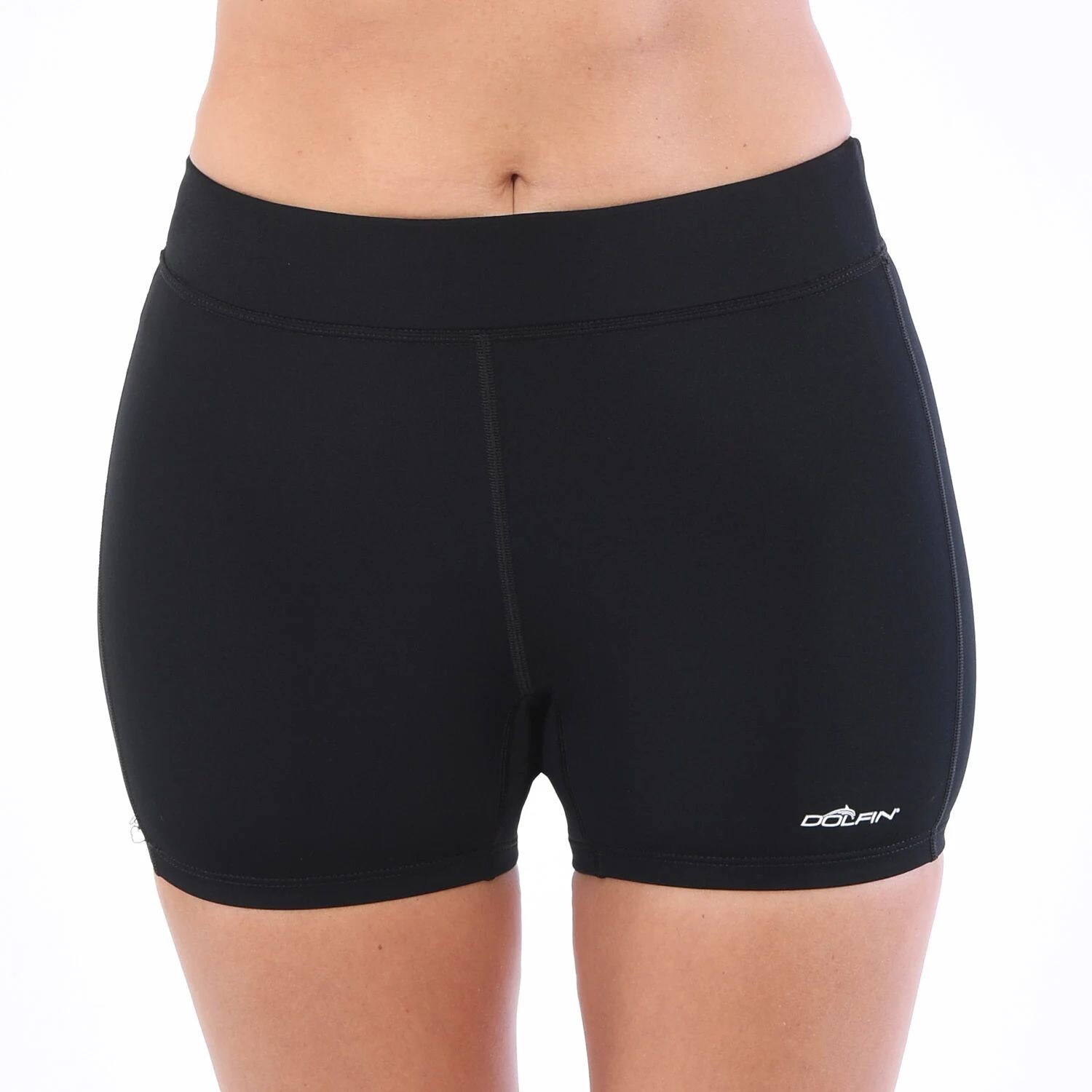 

Женские однотонные шорты для плавания Dolfin Aquashape Dolfin, черный