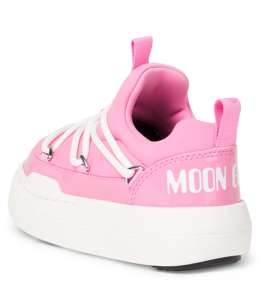Низкие зимние ботинки Junior Park Moon Boot Kids, розовый — фото 2