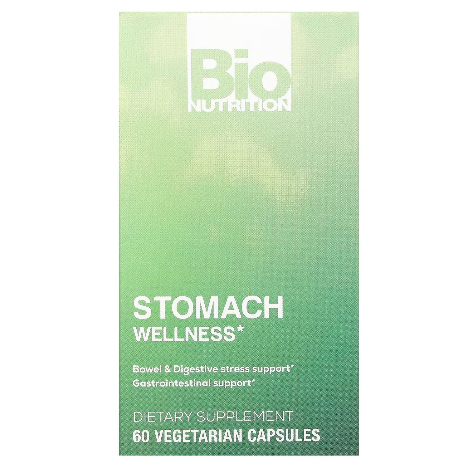 

Добавка Bio Nutrition желудочное здоровье, 60 капсул