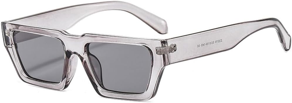 

Винтажные солнцезащитные очки для мужчин и женщин, модные трендовые очки в стиле панк, популярные ретро-очки для женщин, защита от ультрафиолета UV400 TYUVIVO, Gray Gray