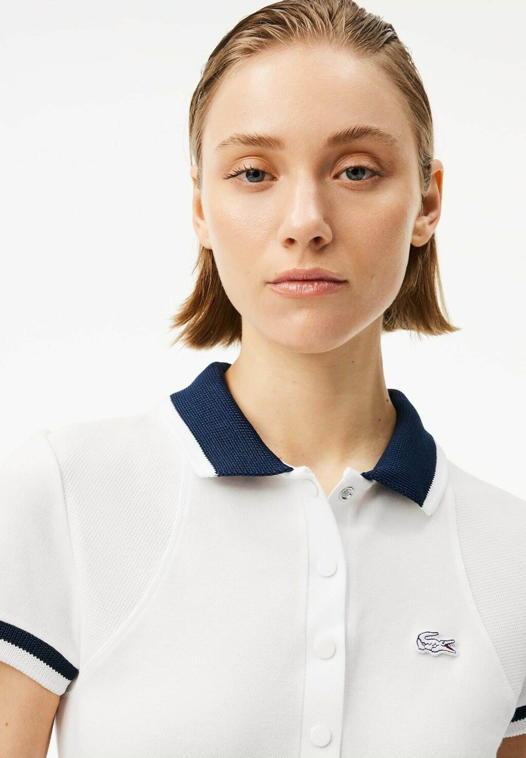 

Рубашка поло Lacoste, белый