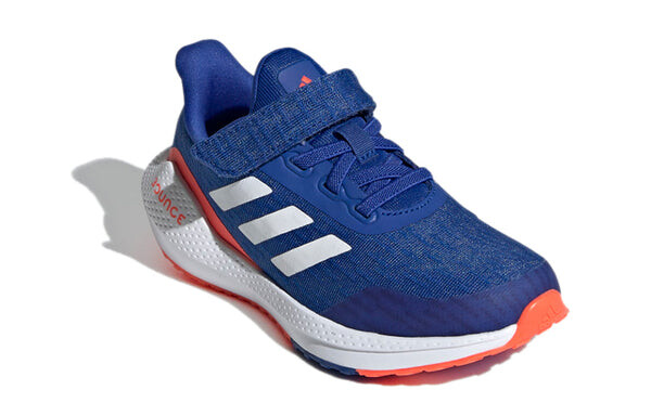Кроссовки eq21 run velcro j Adidas, синий — фото 3