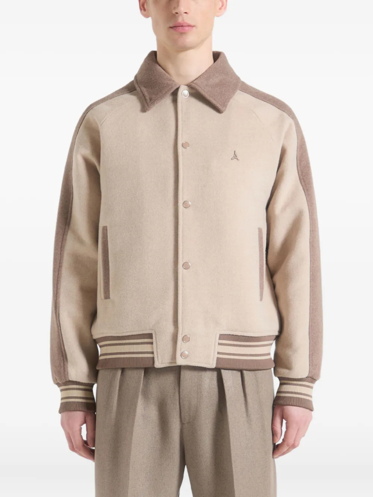 

Куртка Manière De Voir André с контрастными вставками, нейтральный