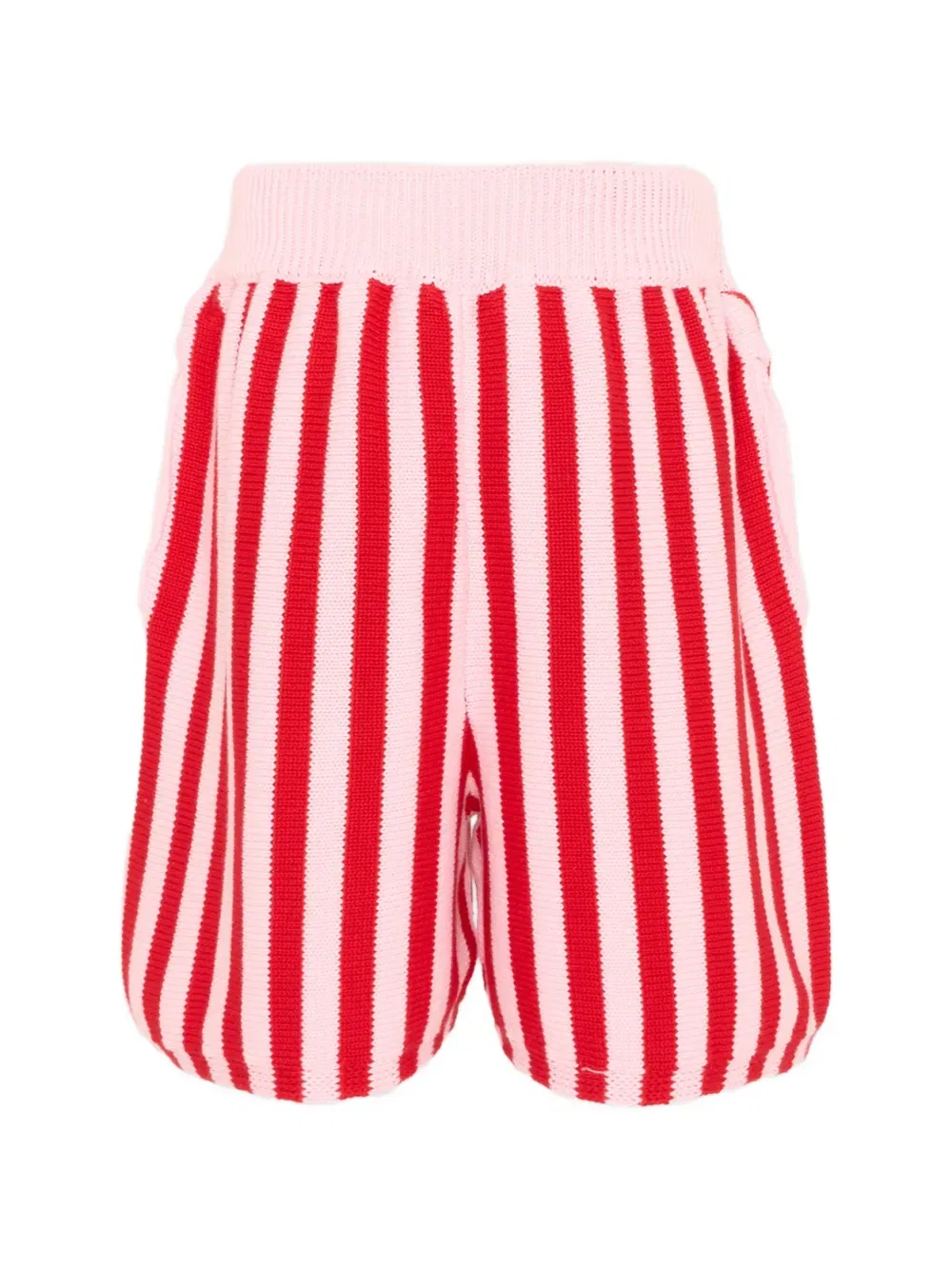 Полосатые клубничные шорты Joshua Sanders Kids, розовый — фото 2