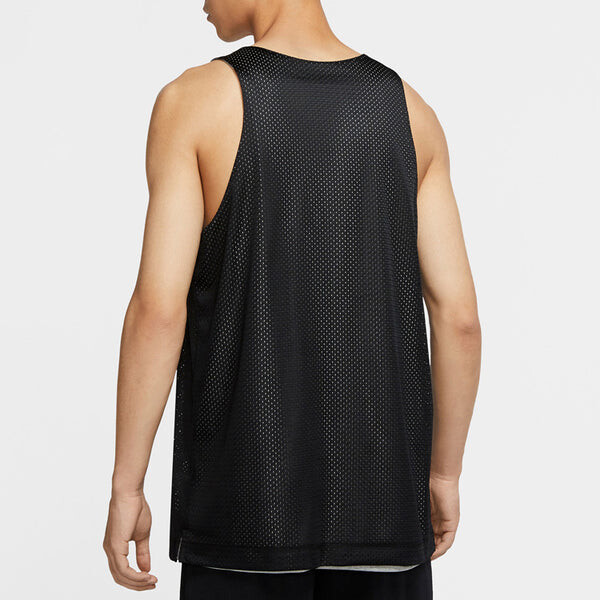 Спортивная футболка standard issue dri-fit jersey men's black Nike, черный — фото 4