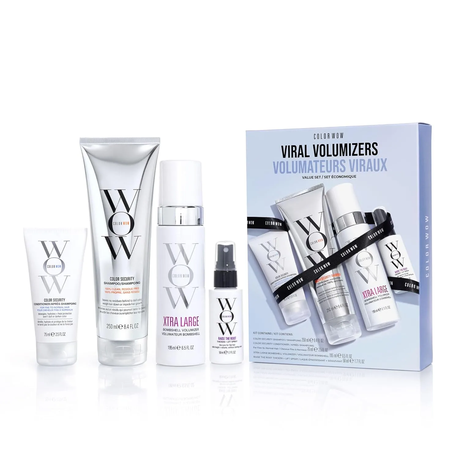 COLOR WOW Xtra Large Bombshell Volumizer - новая технология без спирта для стойкого объема и густоты волос. 141 мл (4 шт.)