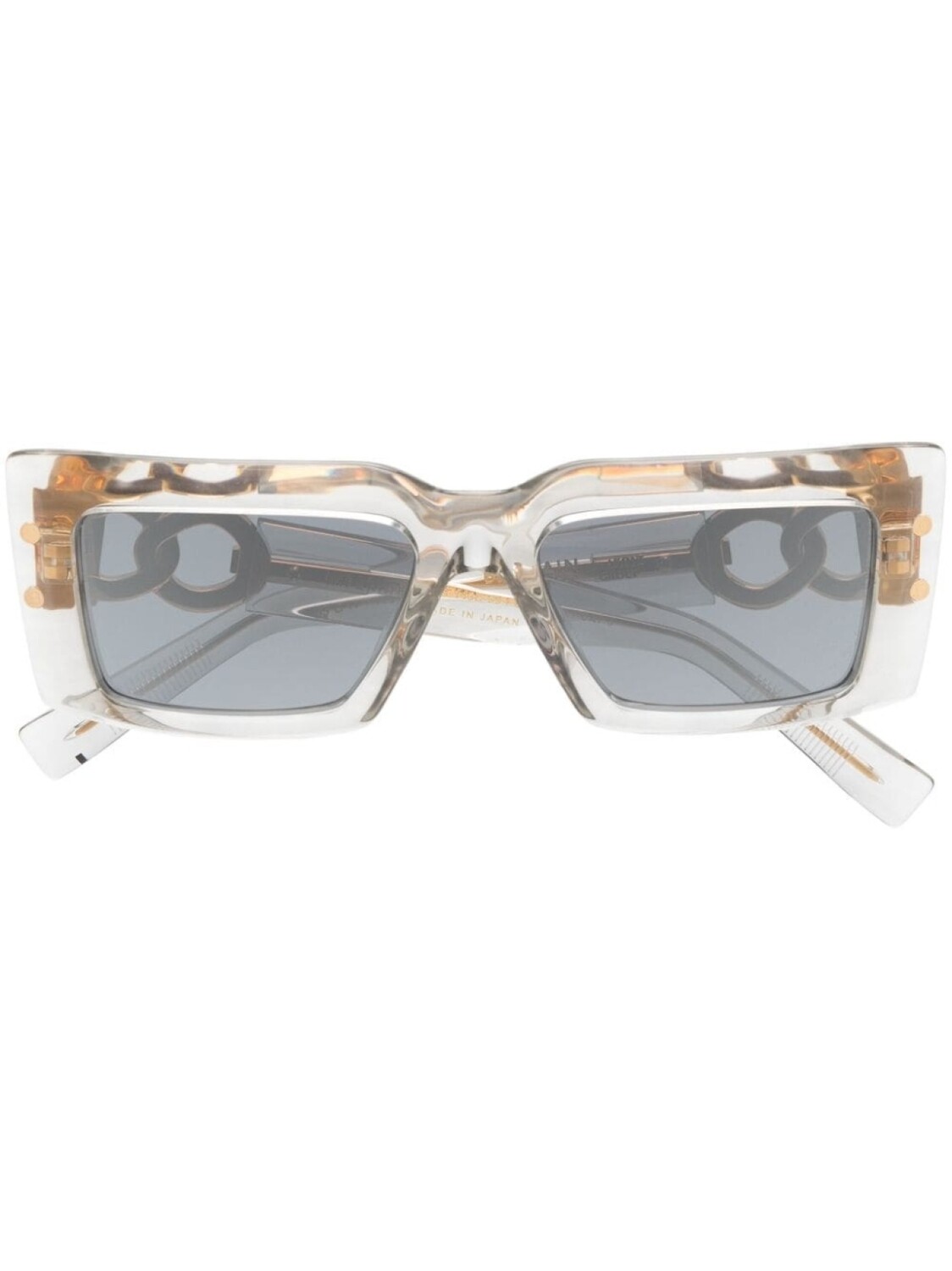 

Balmain Eyewear солнцезащитные очки в квадратной оправе, серый