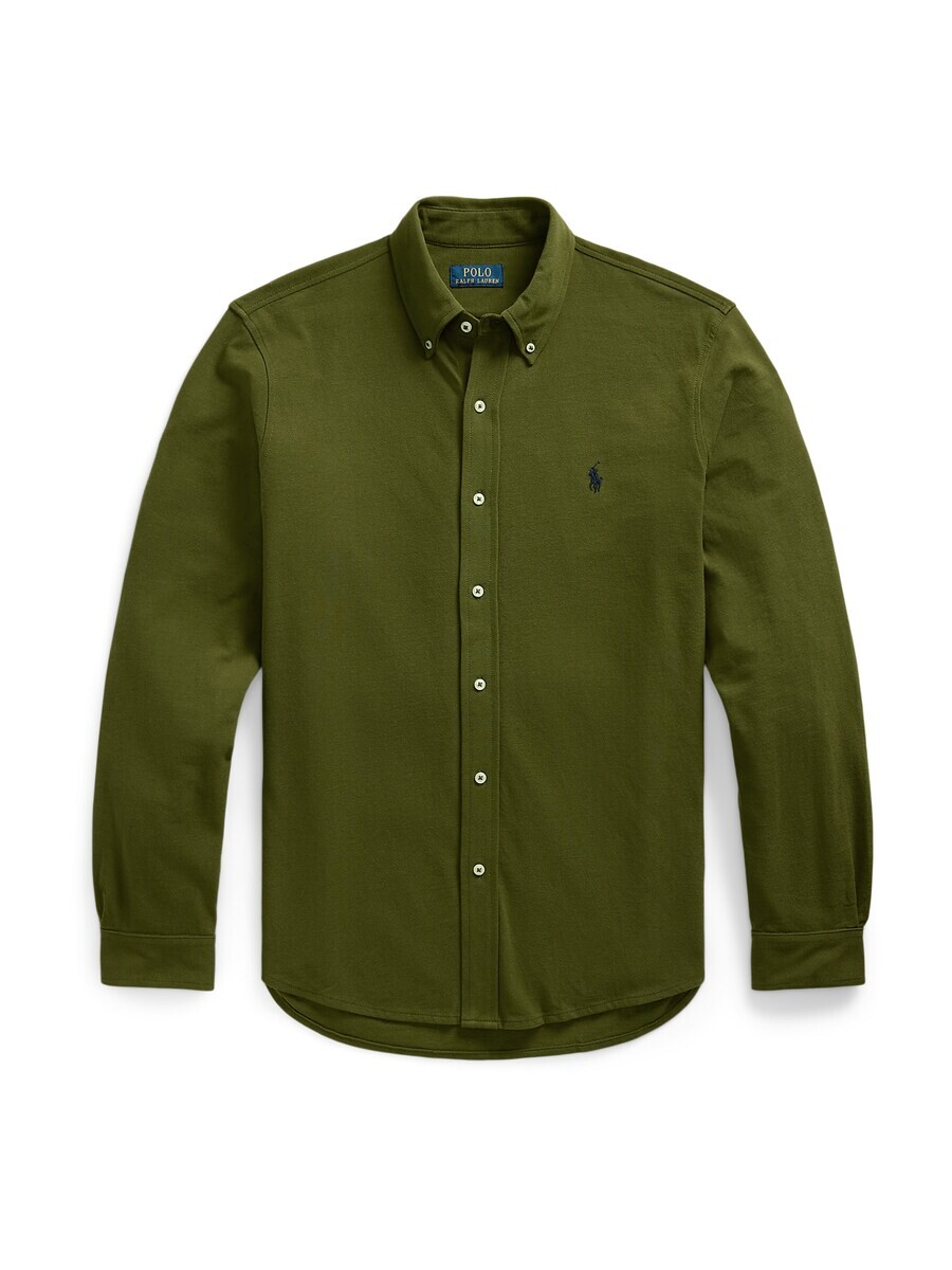 

Повседневная рубашка Polo Ralph Lauren Regular fit Button Up Shirt, оливковый
