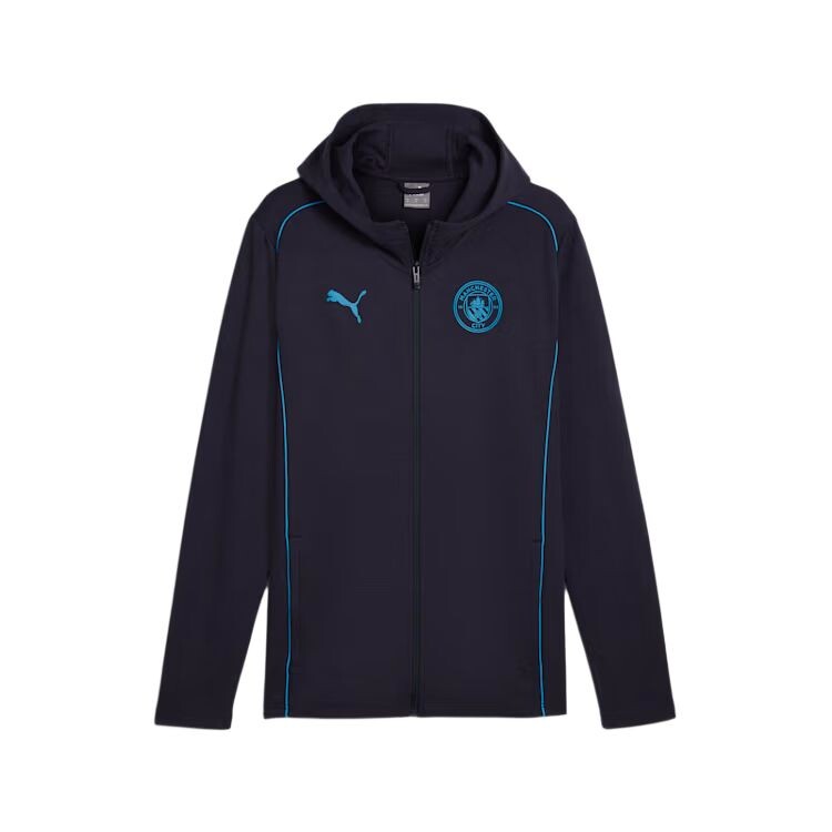 

Куртка Manchester City FC Мужская темно-синяя Puma, темно-синий