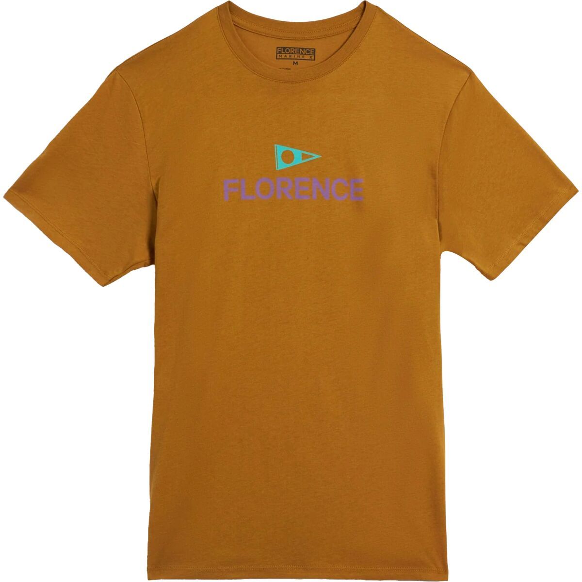 

Футболка с логотипом Florence Marine X, цвет mustard2