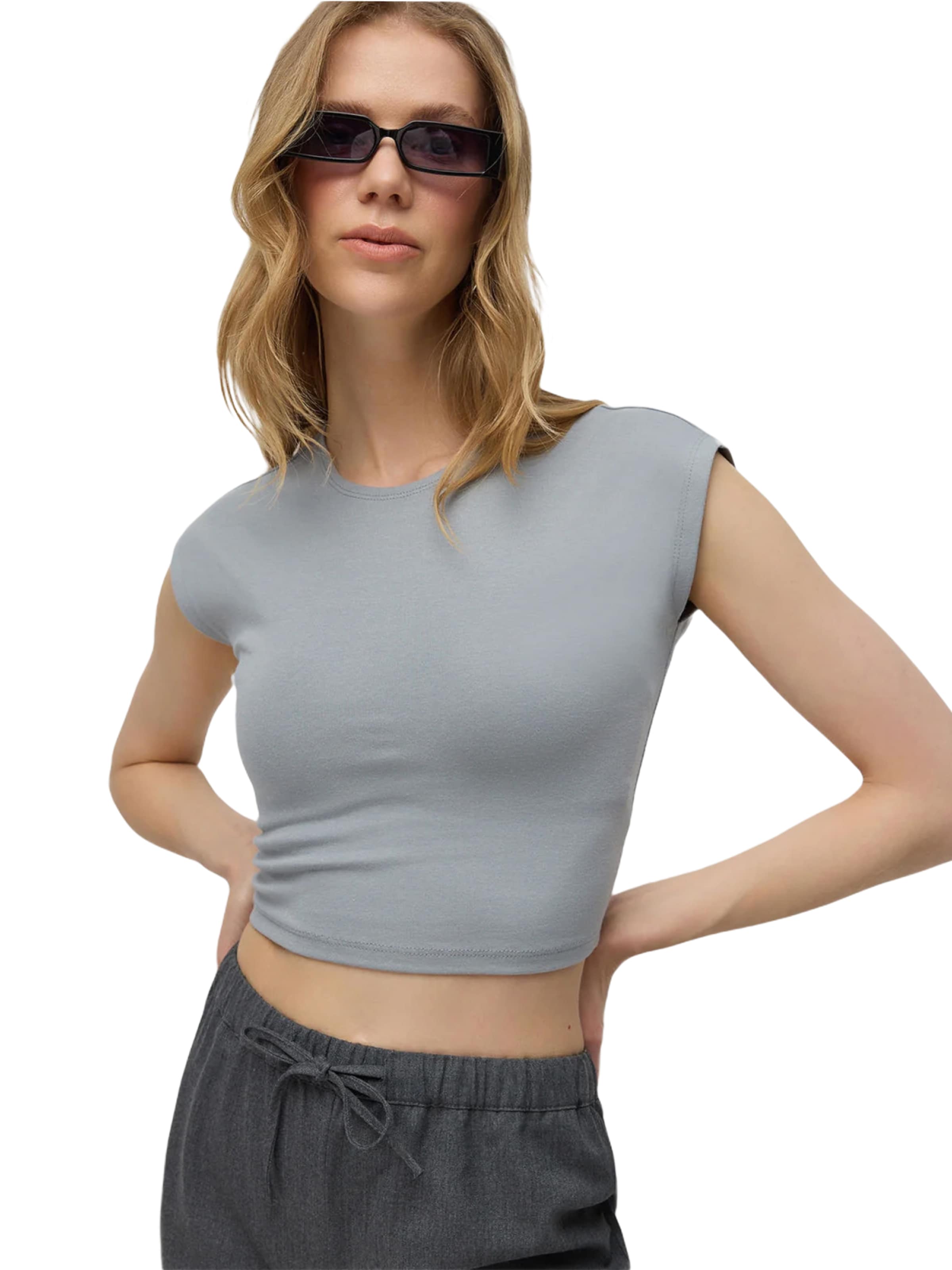 

No Matter What Футболка в сером цвете