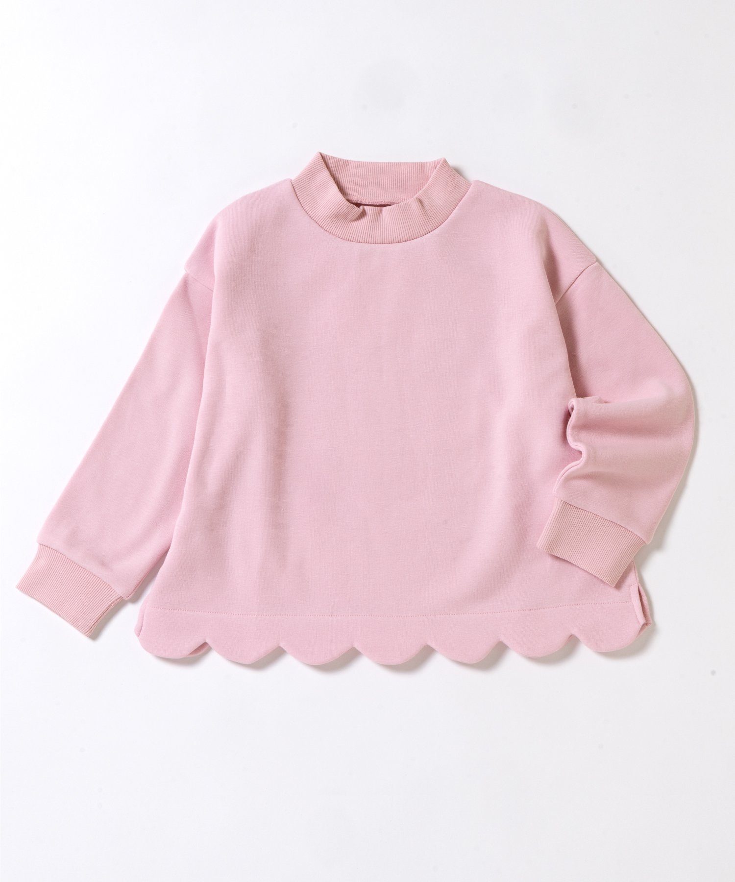 Толстовка на флисовой подкладке с фестончатым краем Ever Closet, pink — фото 4