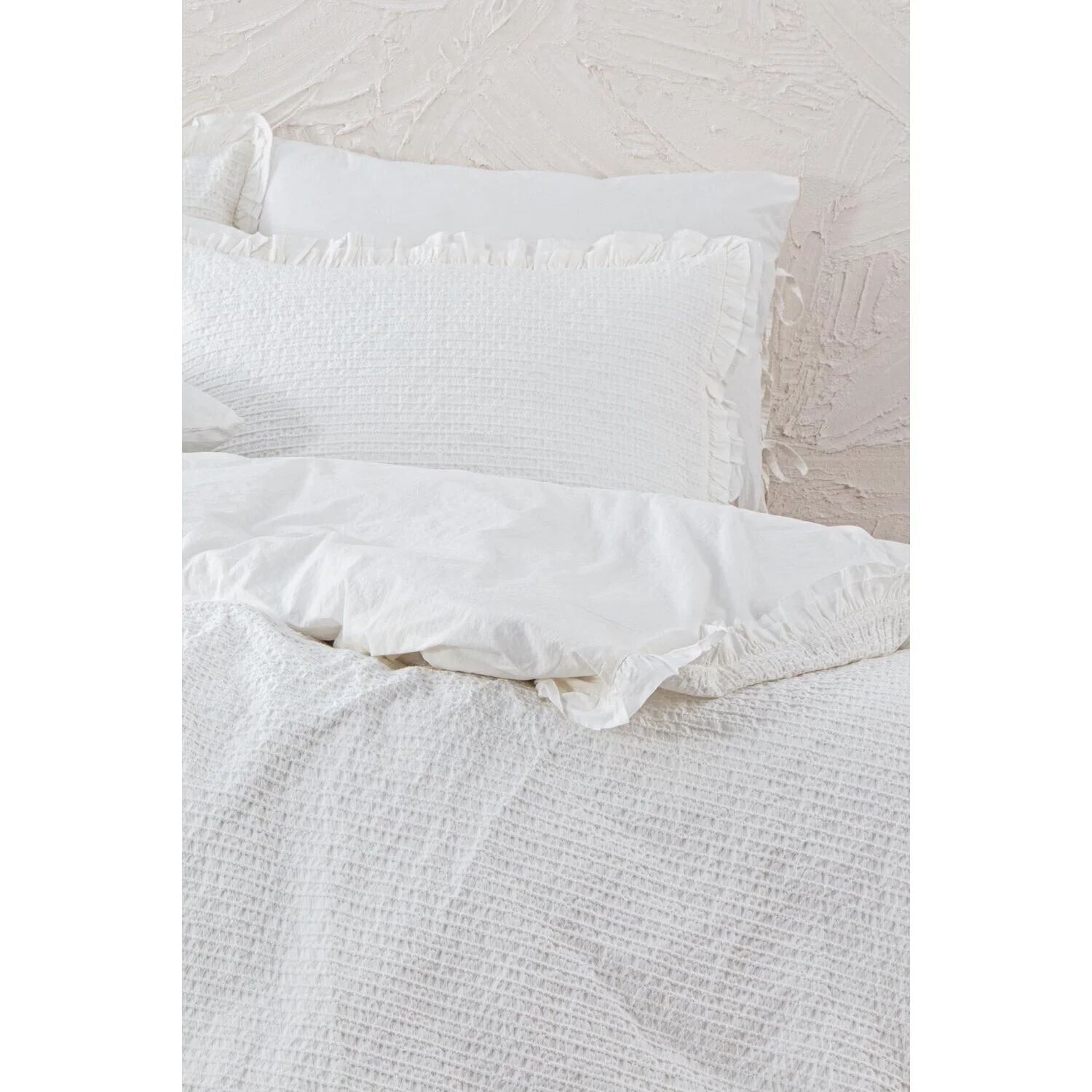 

Комплект постельного белья Ecocotton Ayda из 100% органического хлопка кремового цвета 200X220 см, Бежевый, Комплект постельного белья Ecocotton Ayda из 100% органического хлопка кремового цвета 200X220 см