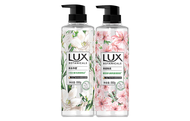 Набор гелей для душа LUX Freesia 550 г + Cherry Blossom 550 г — фото 3