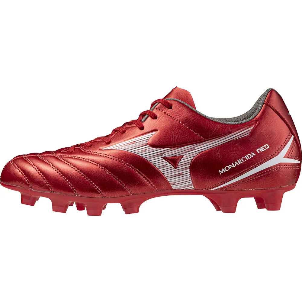 Футбольные бутсы Mizuno Monarcida Neo III Select FG, красный — фото 3