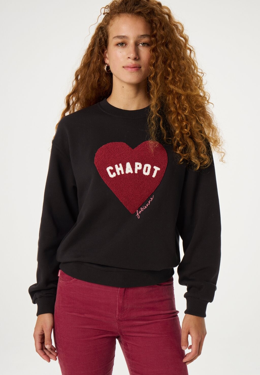 

Джемпер TERRY HEART Fabienne Chapot, черный