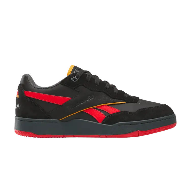 

Кроссовки Reebok BB4000 2 Retro 'Washed Black Energy Red', черный