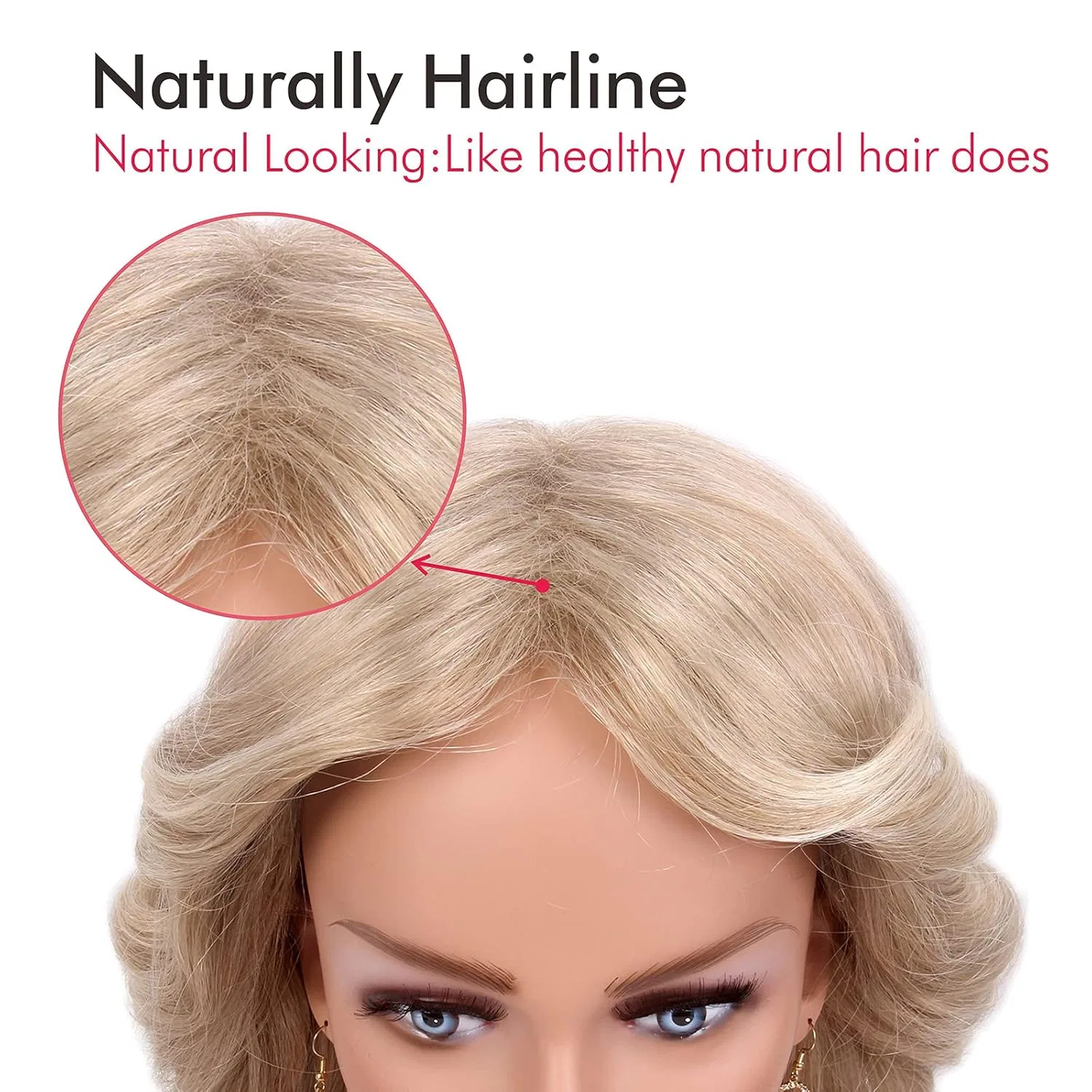 Женский парик Farrah Fawcett в стиле 70-х от Reewes, блонд R Reewes Fashion Hair — фото 3
