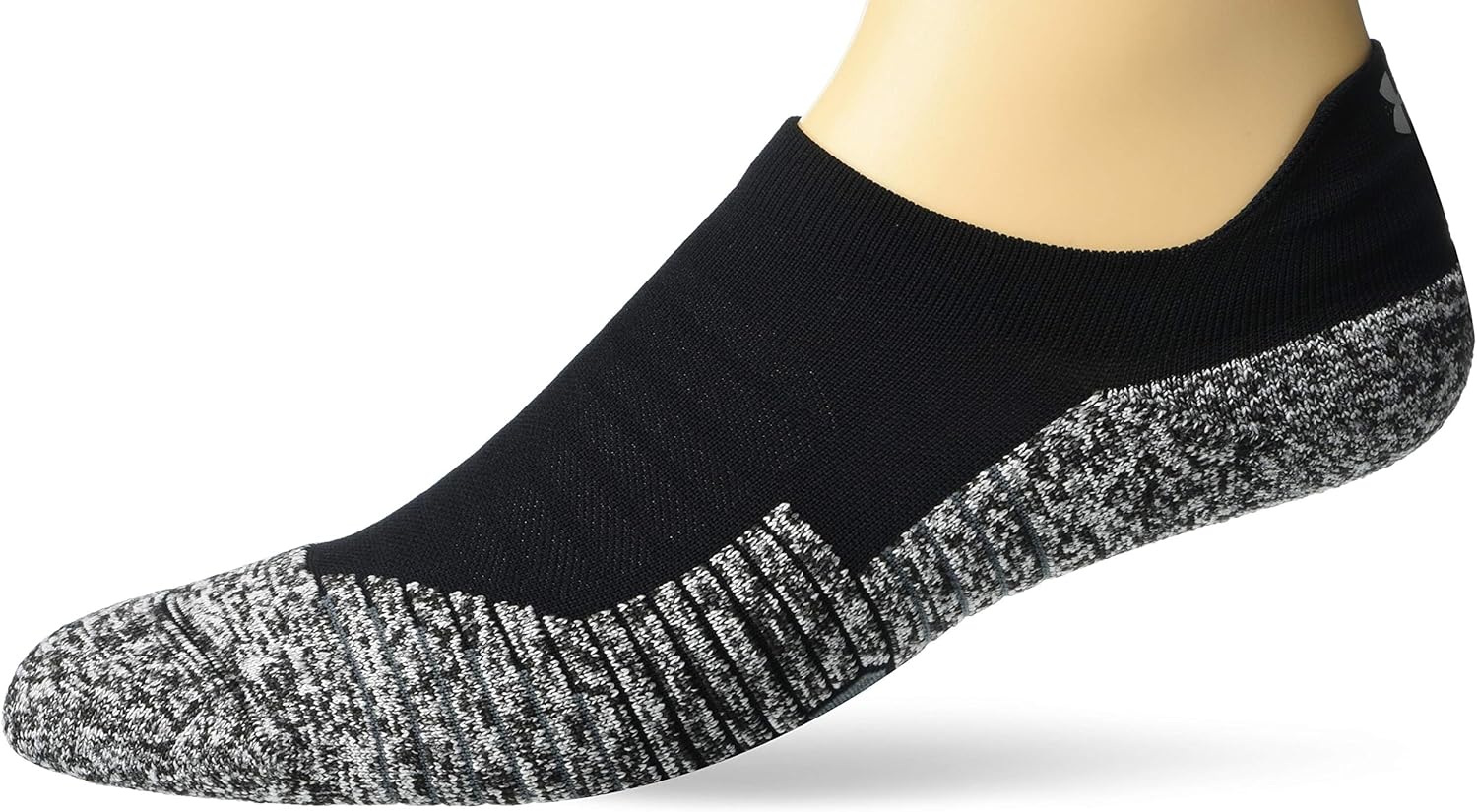 

Носки Under Armour Adult Run Cushion No Show Tab, 1 пара, Black/Pitch Gray 2 (1-Pair)
