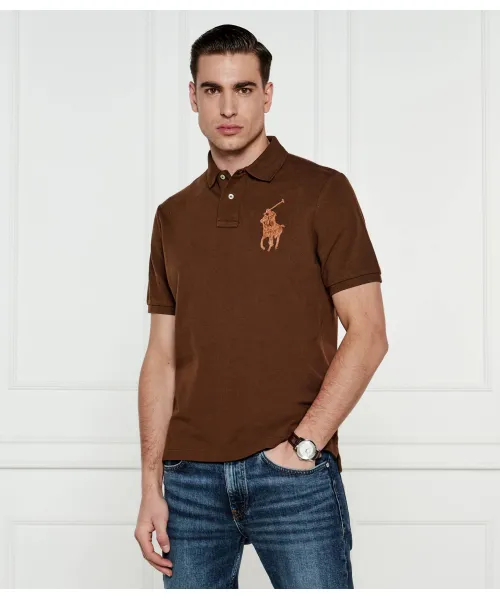 

Футболка поло Classic fit Polo Ralph Lauren, коричневый