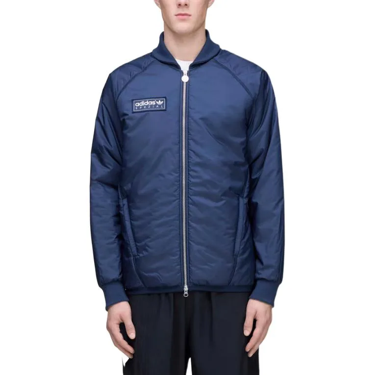 Куртка Bramhope Spzl с логотипом-нашивкой Adidas Originals, синий