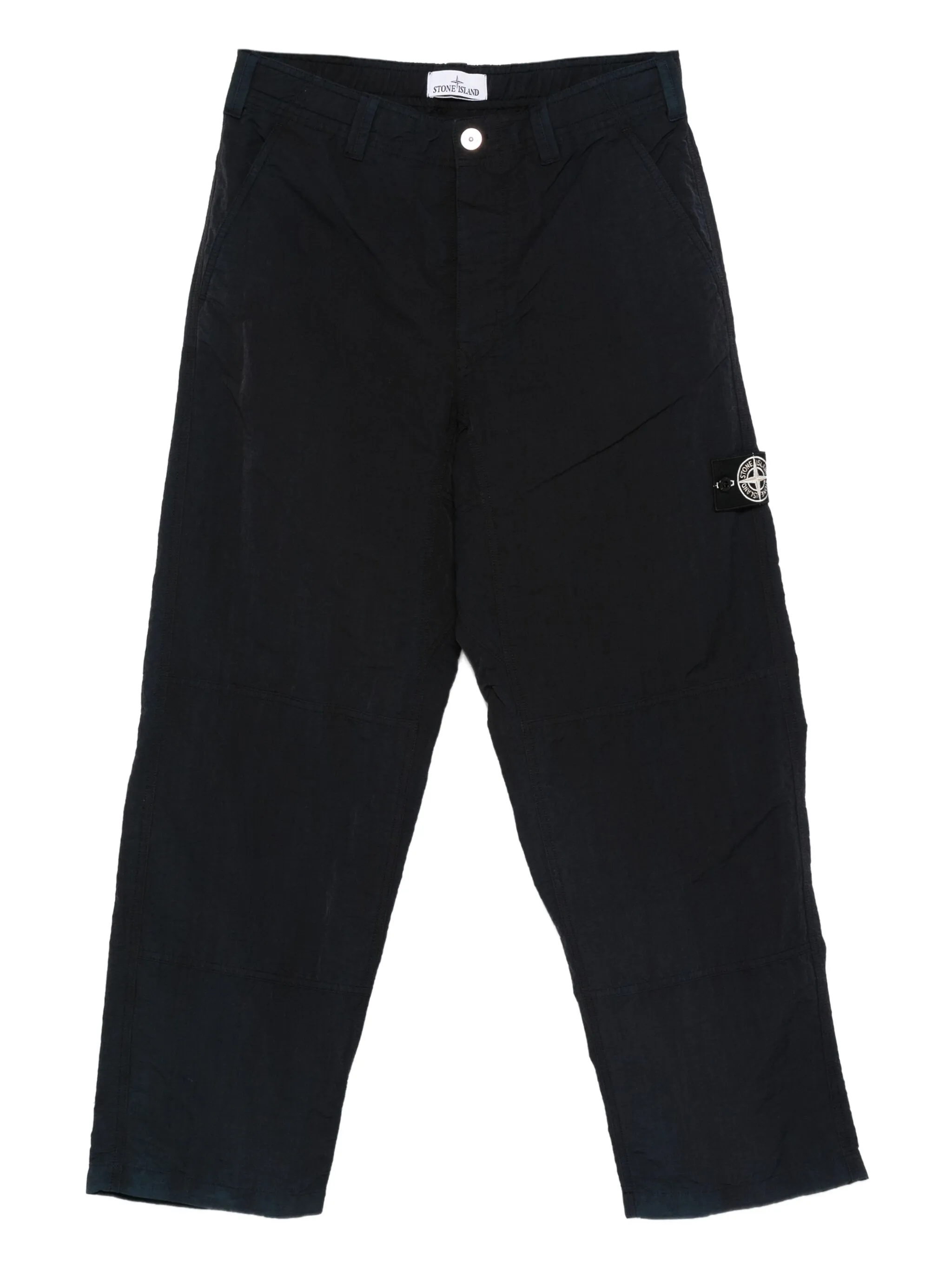 

Брюки с нашивкой-логотипом Stone Island, черный