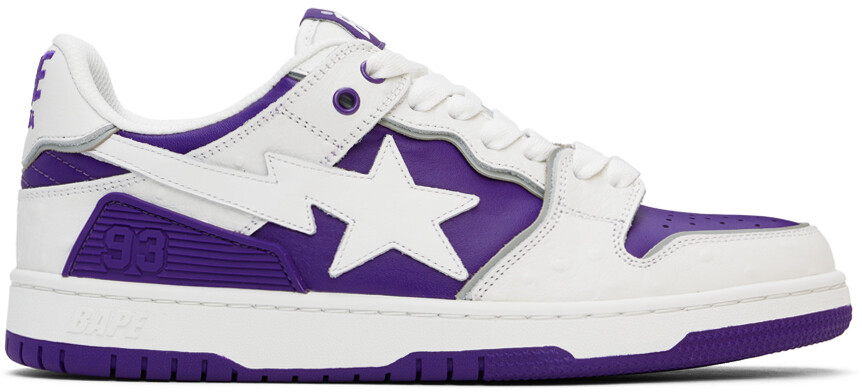 

Кроссовки Sk8 Sta #1 BAPE, фиолетовый
