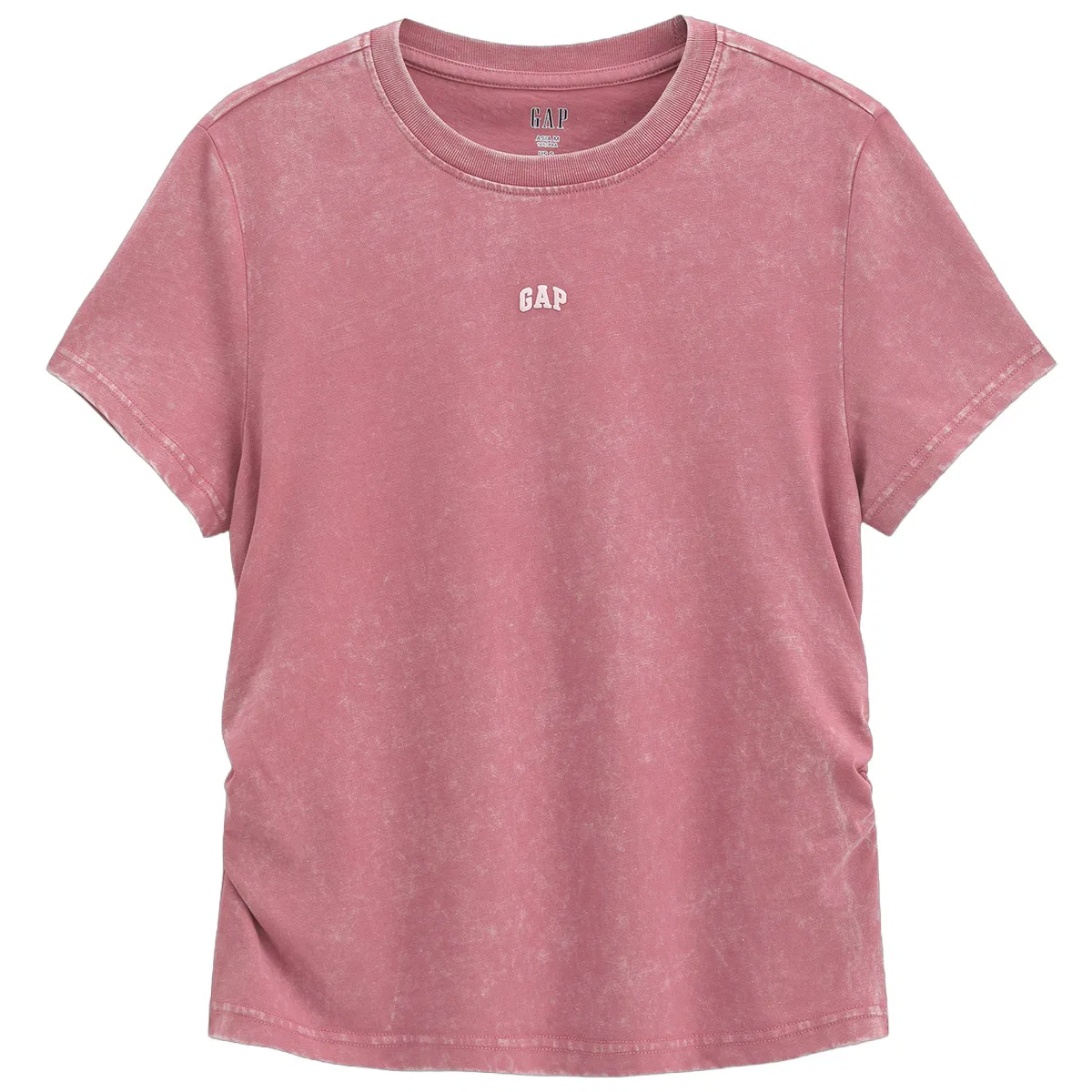 Футболка женская с круглым вырезом GAP розовая
