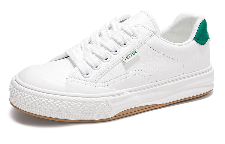 Кеды, скейтборд обувь женская низкая зеленый Feiyue — фото 2