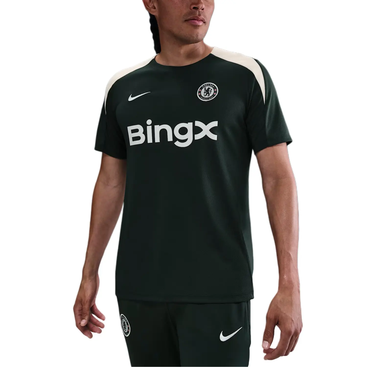 

Футболка Chelsea Fc Strike Men's Dri-FIT с коротким рукавом Nike, outdoor зеленый