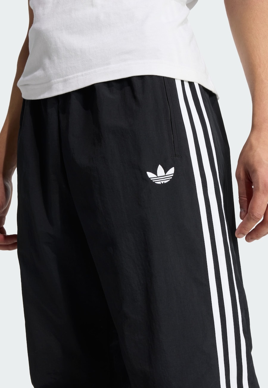 Зауженные брюки ADIDAS ORIGINALS Firebird, черный — фото 4