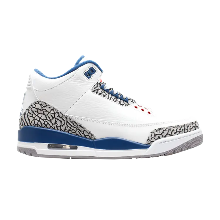 

Кроссовки Air Jordan 3 Retro GS 'True Blue', белый