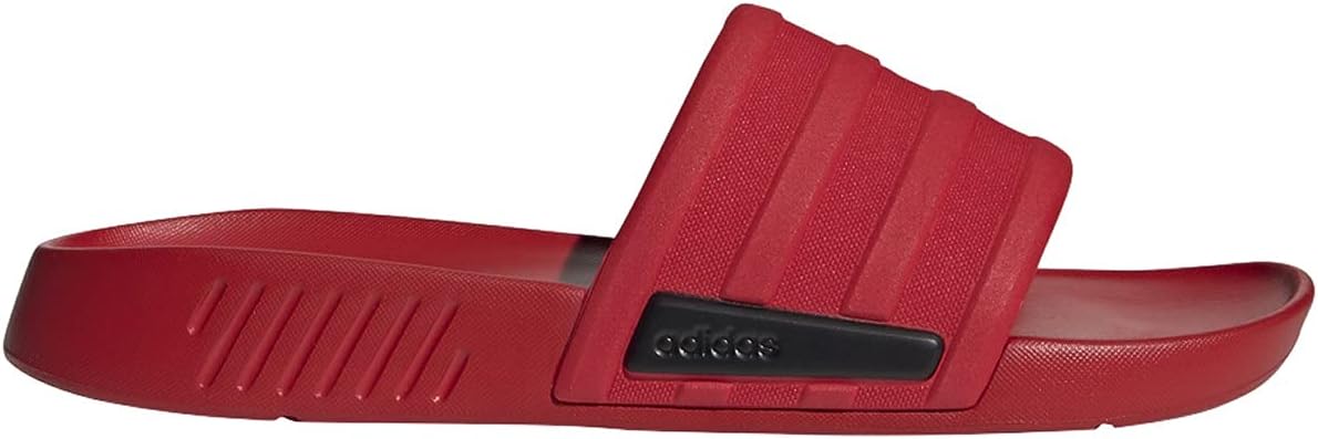 

Сланцы adidas унисекс-взрослые шлепанцы Racer Tr Slide, черный/алый