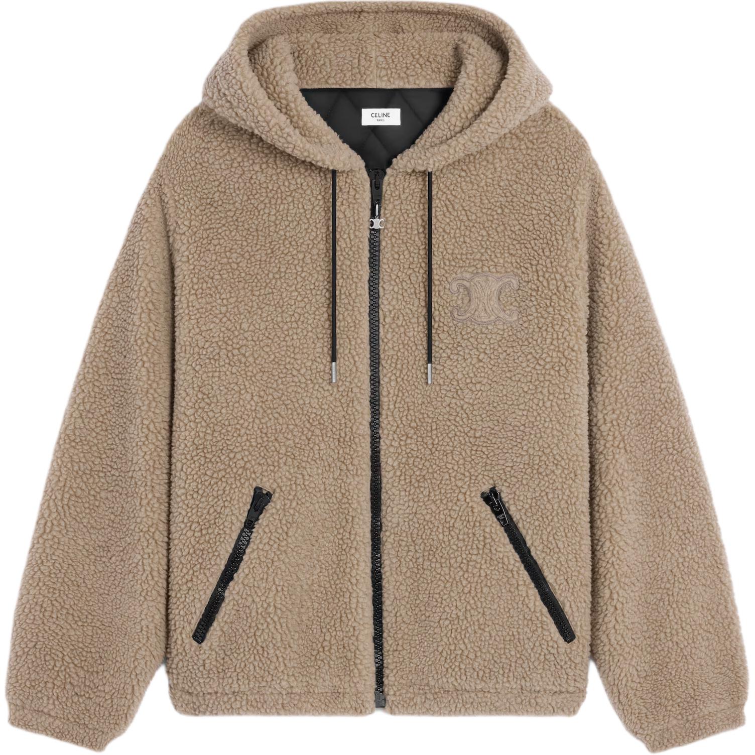 

Куртка FW25 Velvet feel мужское CELINE, бежевый
