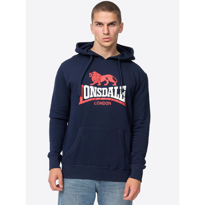 

Толстовка Lonsdale, цвет navyblau/rot