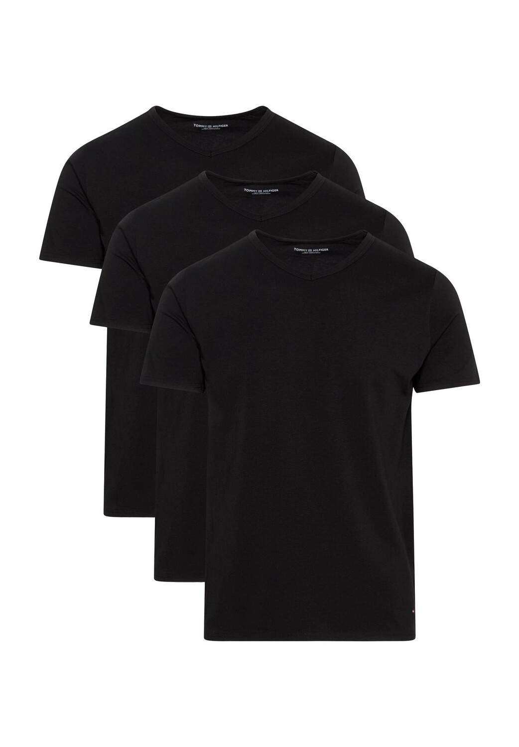 

Набор из 3 мужских маек Premium Essentials TOMMY HILFIGER, черный