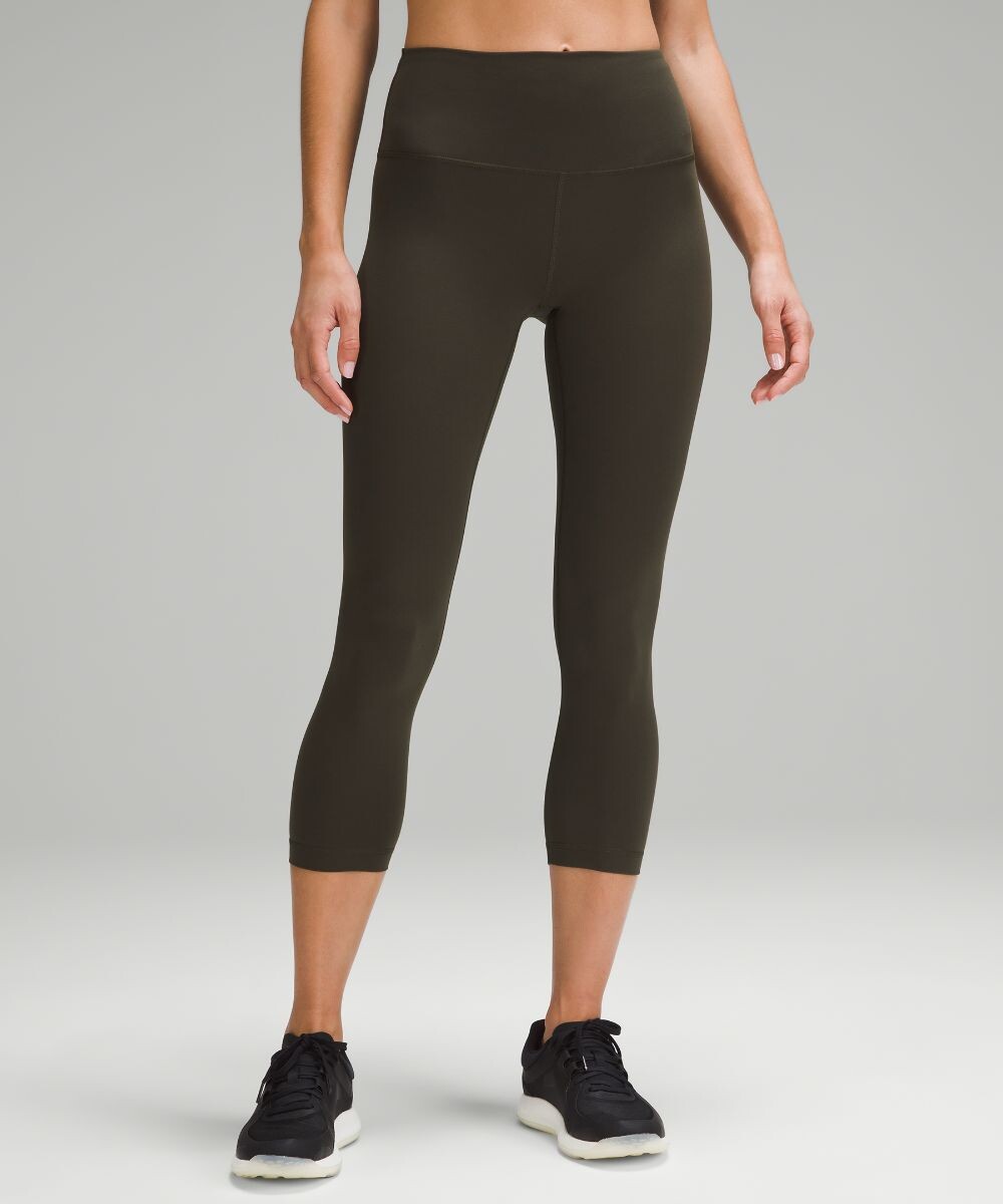 

Леггинсы Wunder Train Lululemon, оливковый
