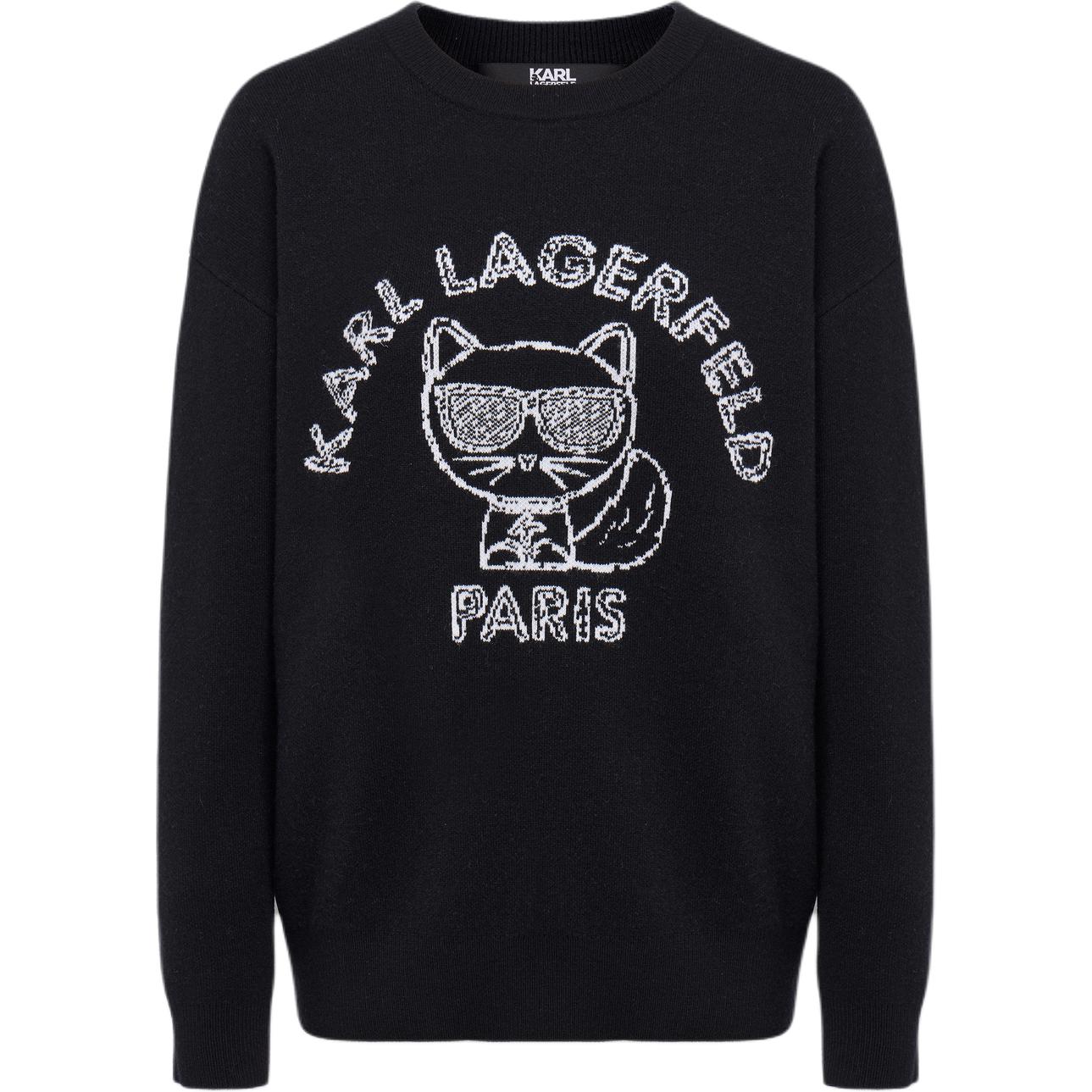 

Топ KARL LAGERFELD FW25 для женщин KARL LAGERFELD / Karl Lagerfeld Jeans, черный