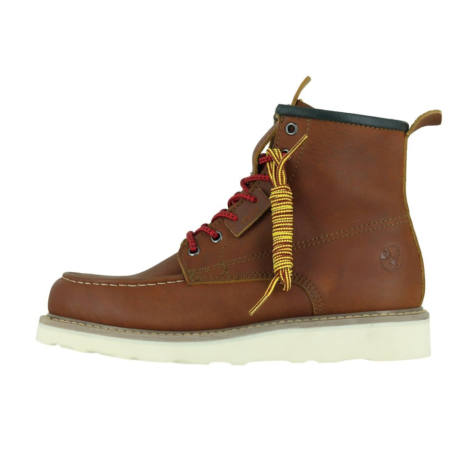 6-дюймовые рабочие ботинки Moc Toe для мужчин в цвете коньяк Berrendo, Cognac — фото 2