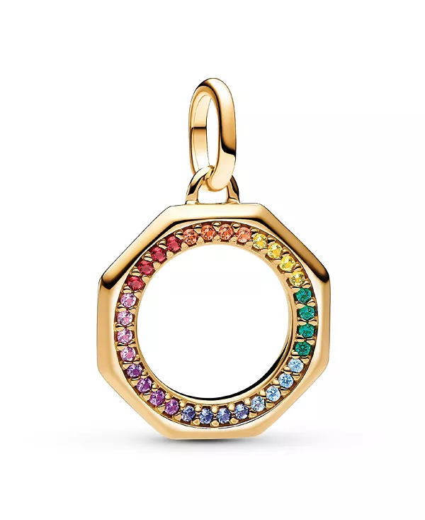 

Подвеска-Медальон с радужным покрытием, позолоченная 14 карат Pandora, gold