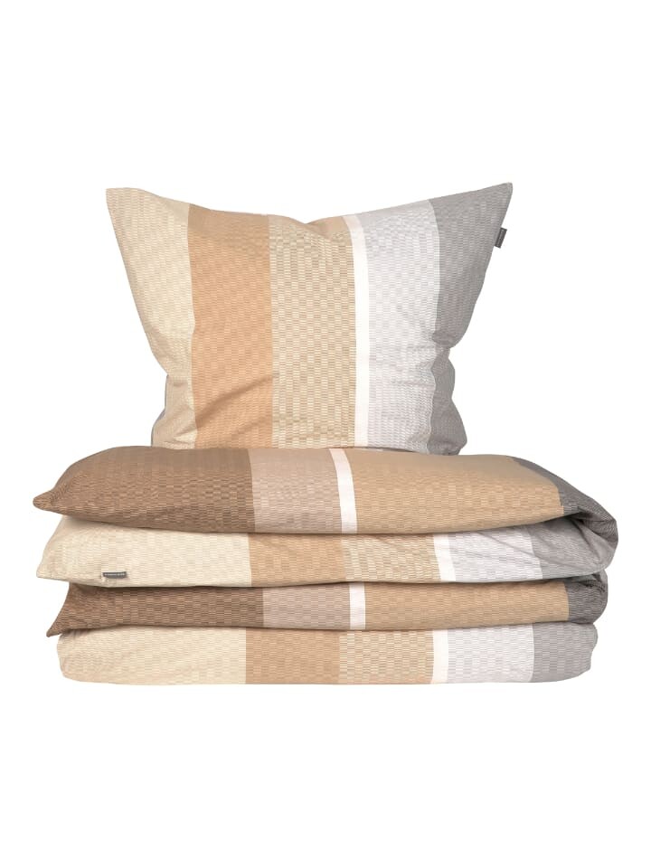 

Постельное белье Schiesser set Endy Stripes, песочный