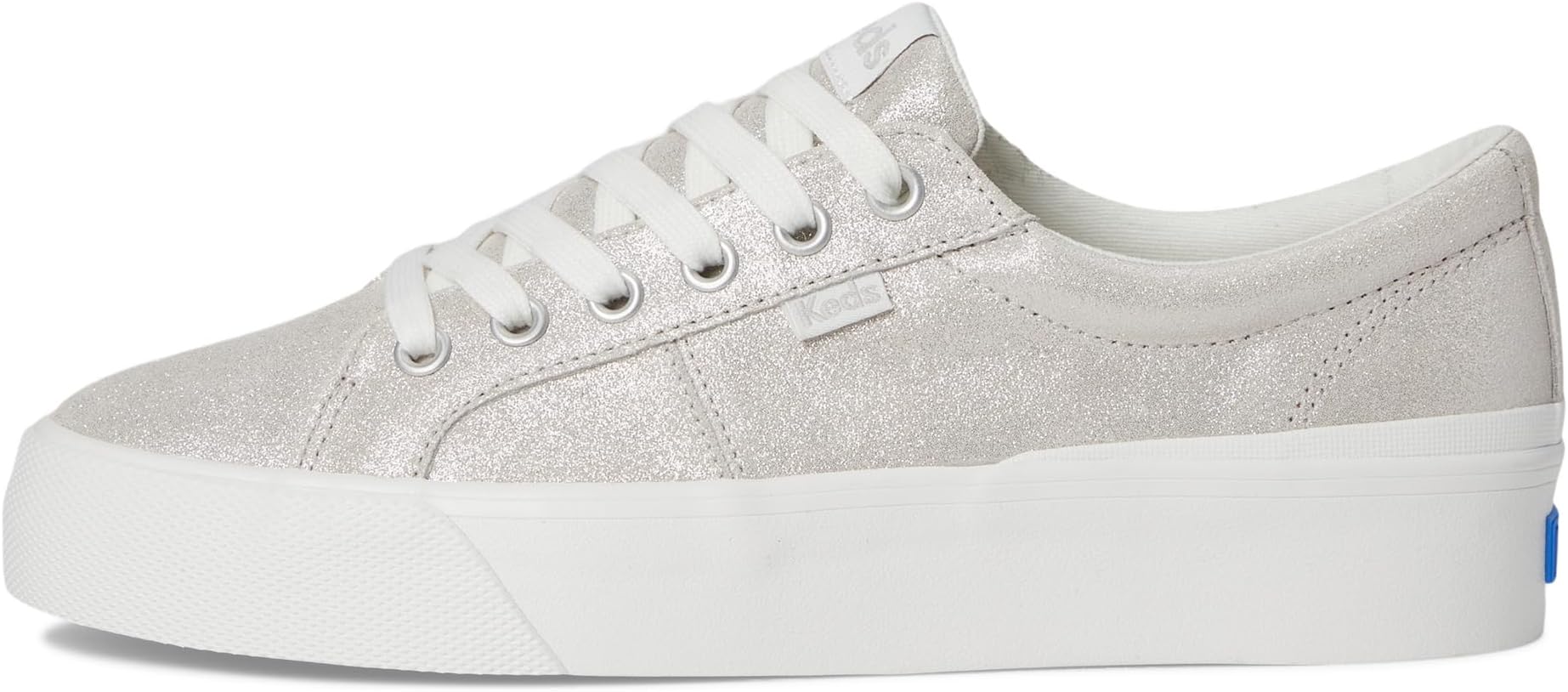 Кроссовки Keds Jump Kick Duo Lace-Up, цвет Peony Glitter Suede — фото 4