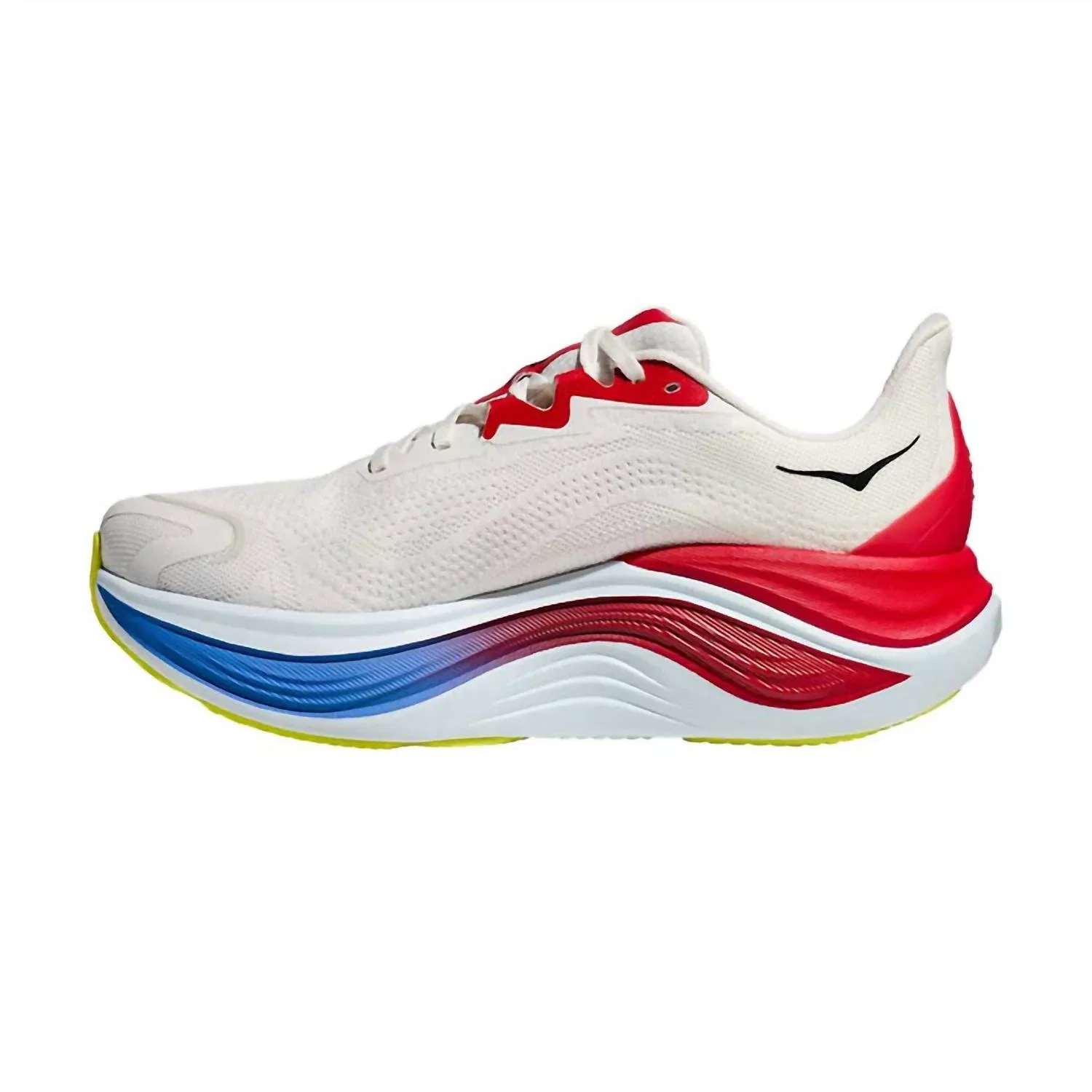 Мужские беговые кроссовки Skyward X в цвете Blanc De Blanc/virtual Blue Hoka — фото 2