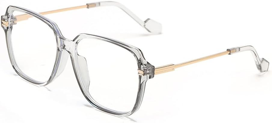 

Ретро солнцезащитные очки для женщин и мужчин, винтажные солнцезащитные очки с защитой от УФ-излучения UV400 для использования на открытом воздухе HCPIHF, Transparent Gray