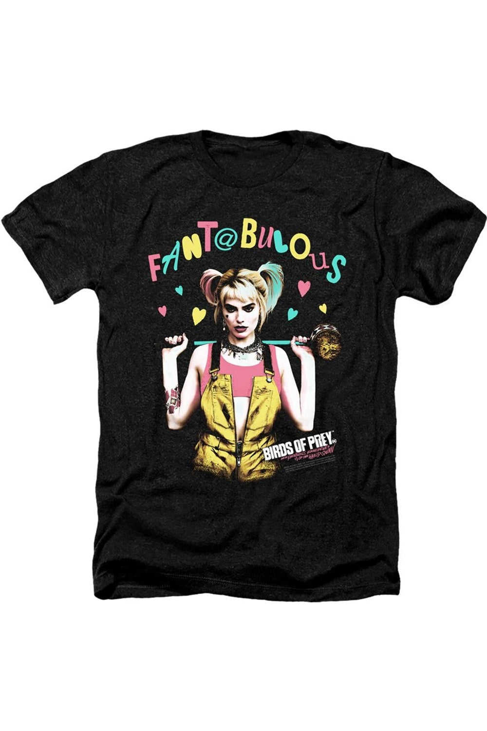

Футболка / футболка для взрослых Birds Of Prey Fantabulous Heather Gildan, черный