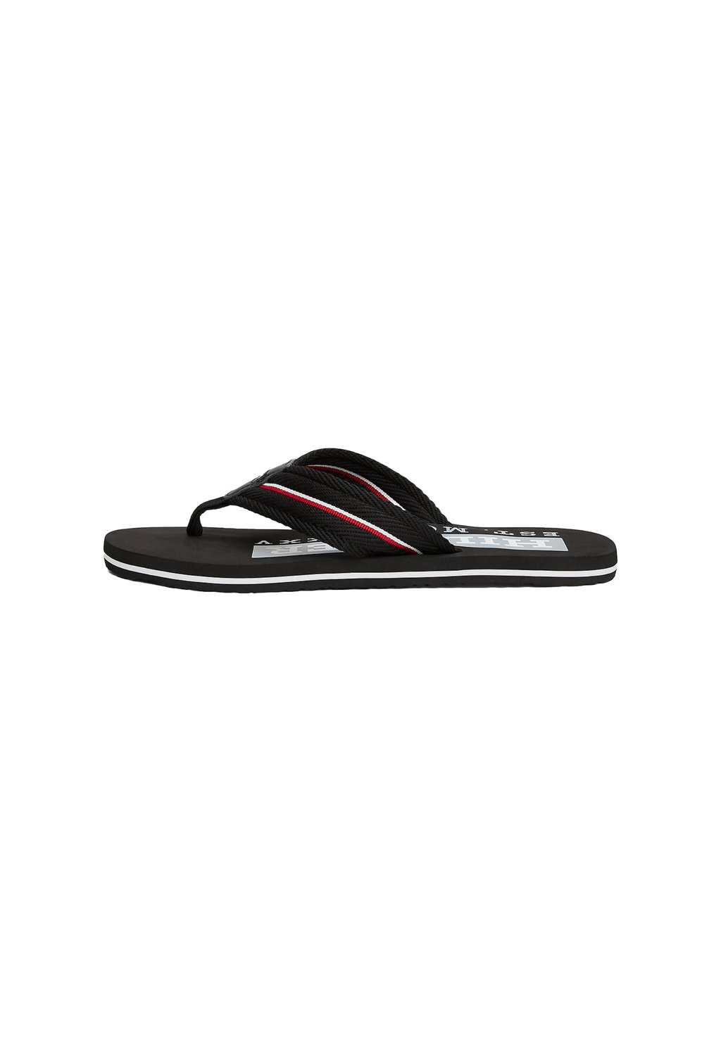 

Сандалии с Т-образной застежкой Pool slides Tommy Hilfiger, черный