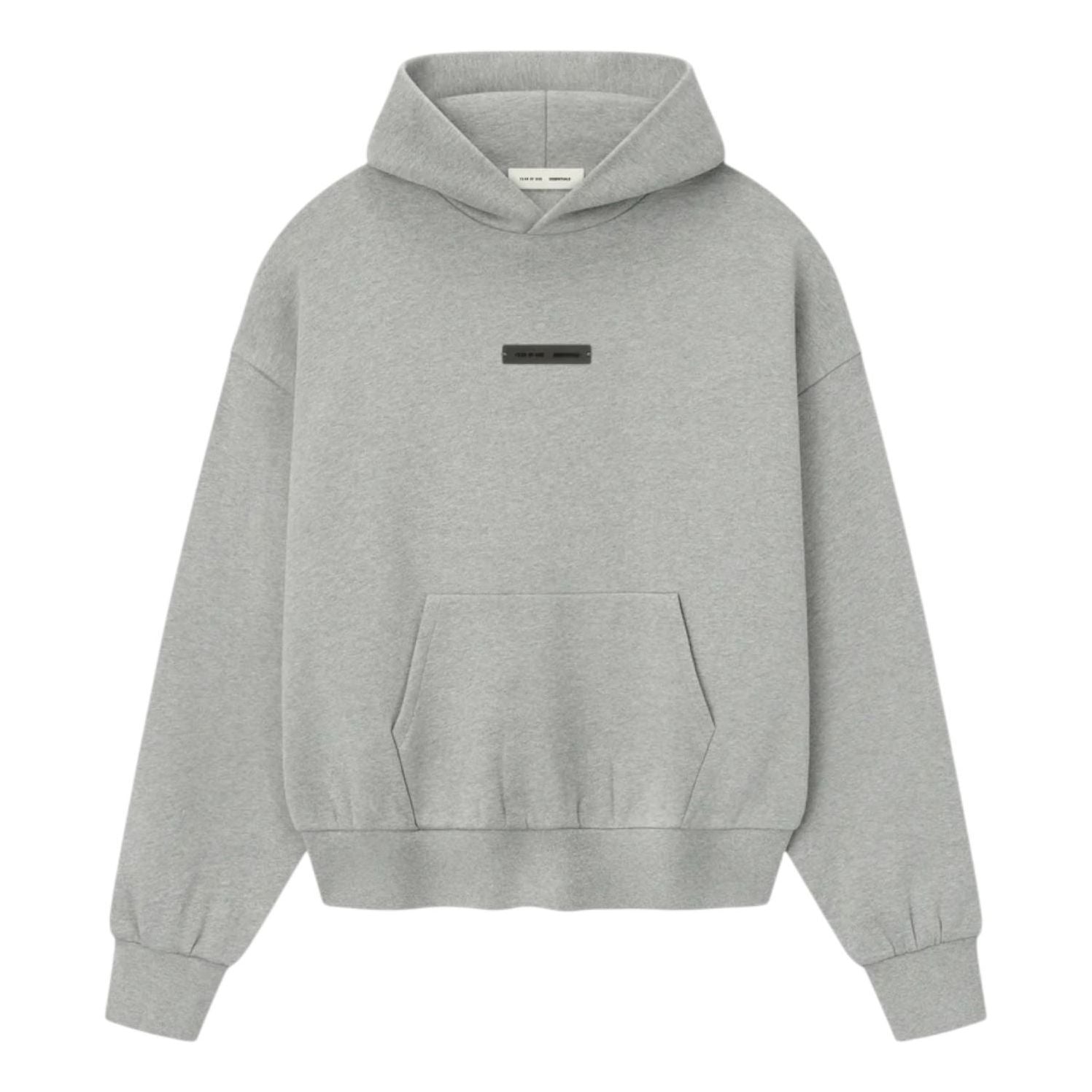 

Толстовка Fear of God Essentials Classic Fleece Hoodie, цвет 'Concrete Heather'