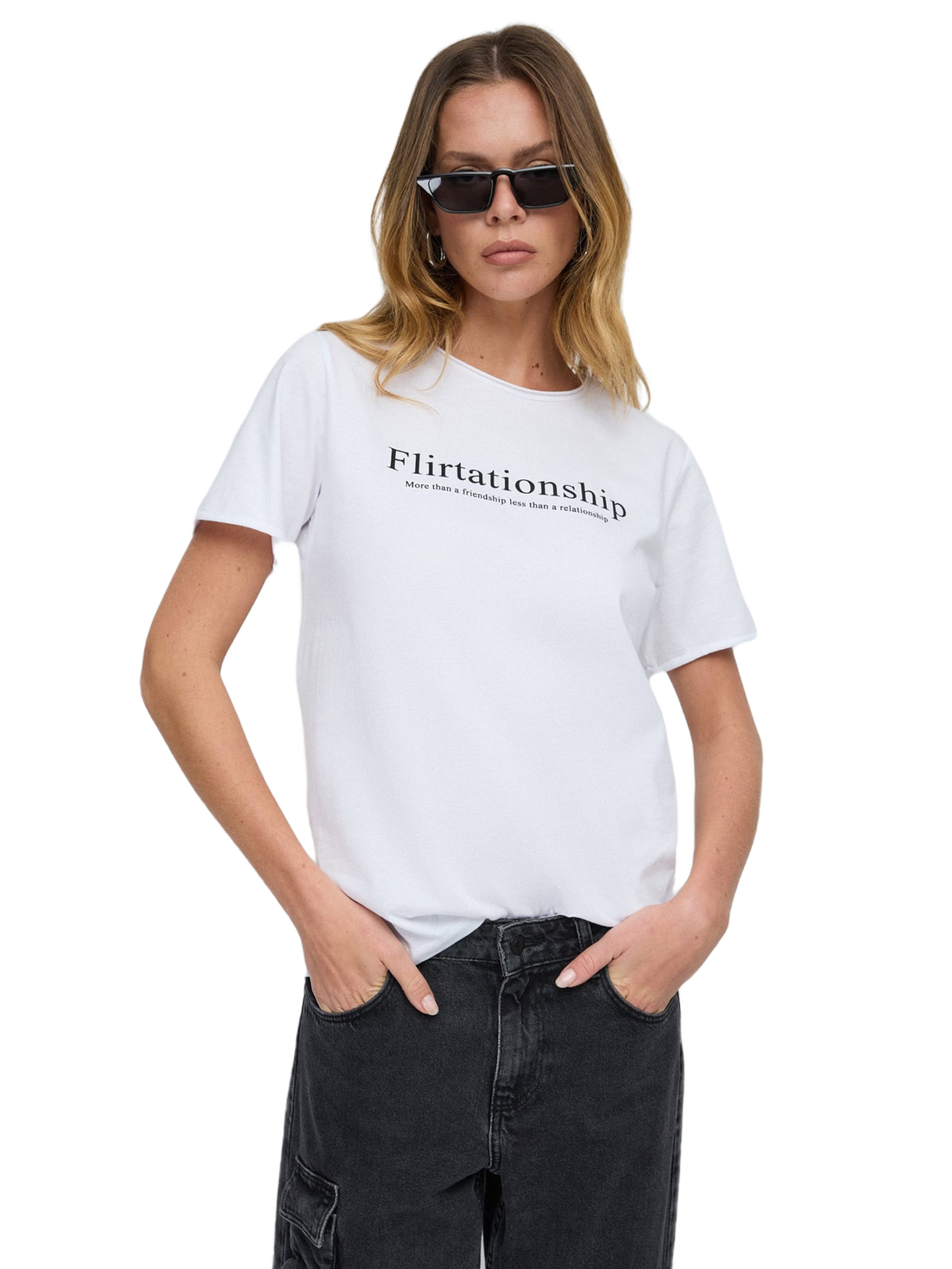 

No Matter What Футболка в белом цвете