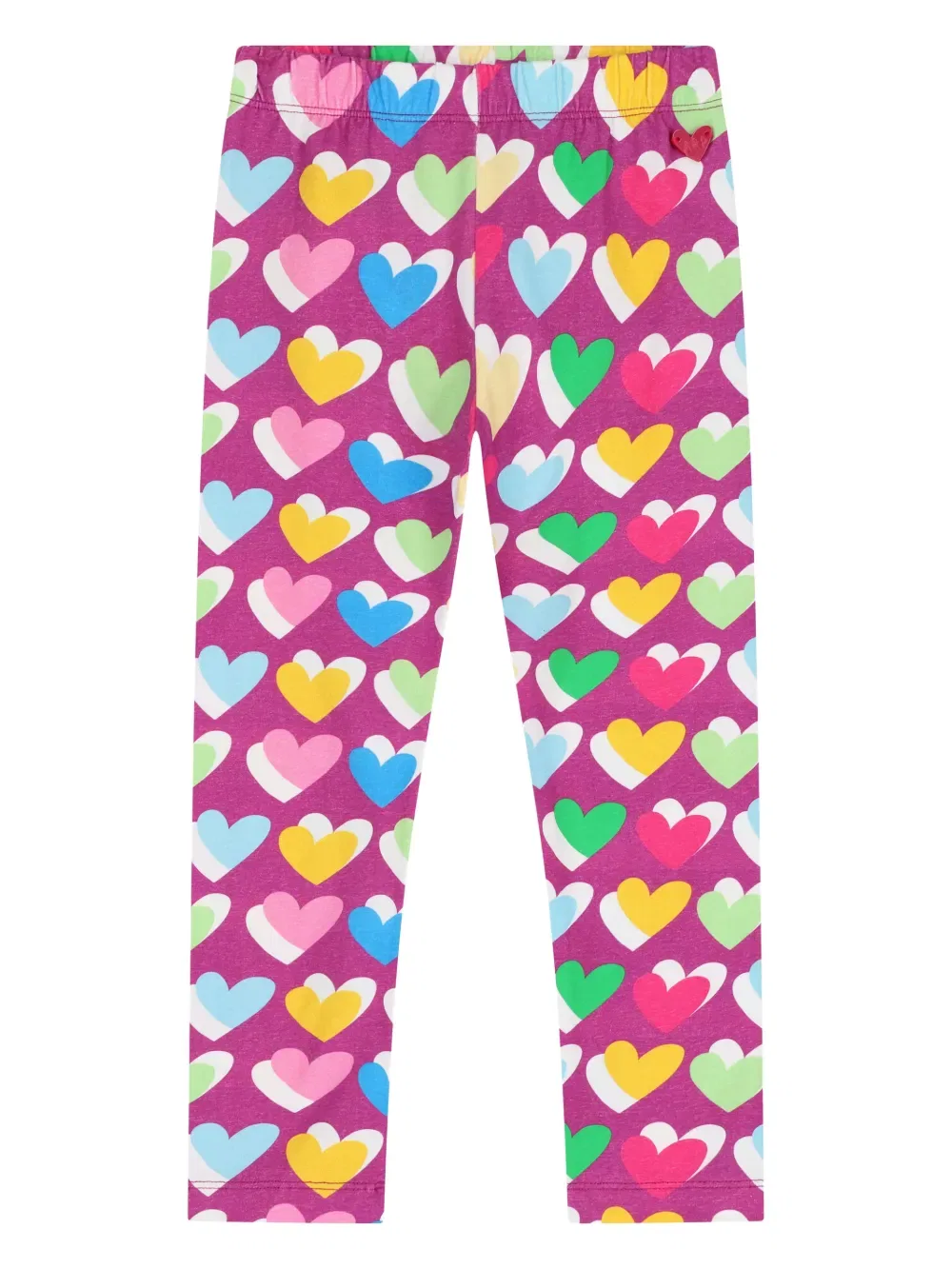 Леггинсы с сердечками Agatha Ruiz De La Prada, фиолетовый