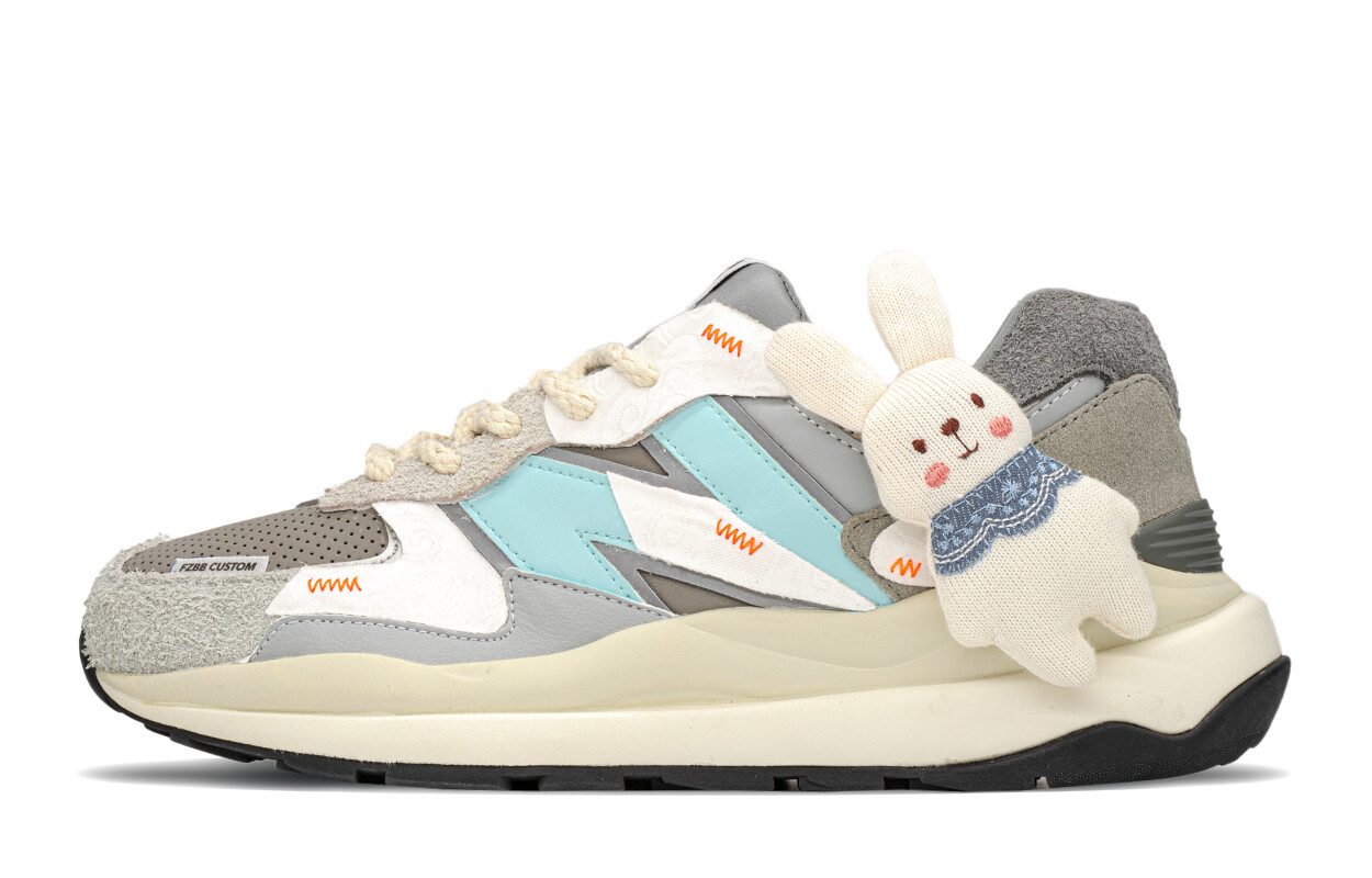 

Кроссовки NB 5740 унисекс с низким верхом серые/синие New Balance